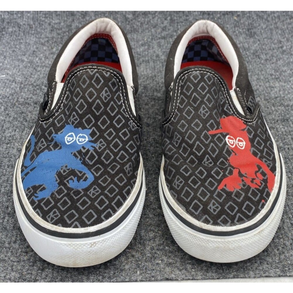 Vans Classic Slip-On KPop Demon Hunters Derpy Tiger Shoes Men 7 / Women 8.5